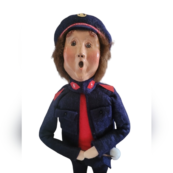 Byers Choice Salvation Army with Tags 2006 Man Drumstick Vintage - Picture 3 of 7